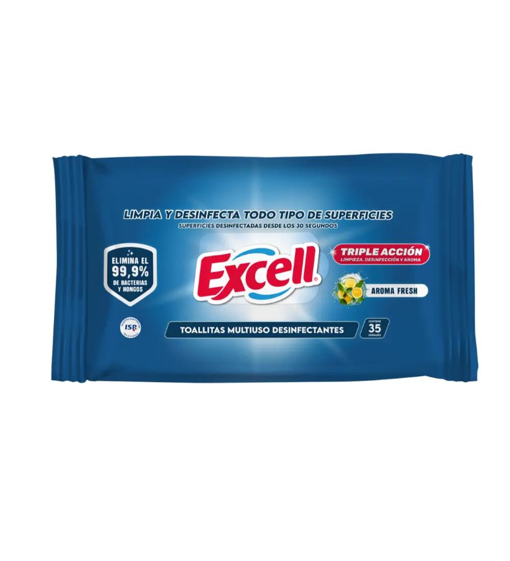 TOALLITAS DESINFECTANTES EXCELL 35 UN