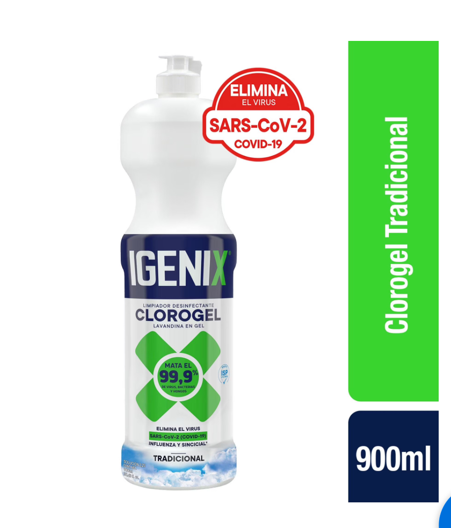 CLORO GEL IGENIX EUCALIPTUS 900ML