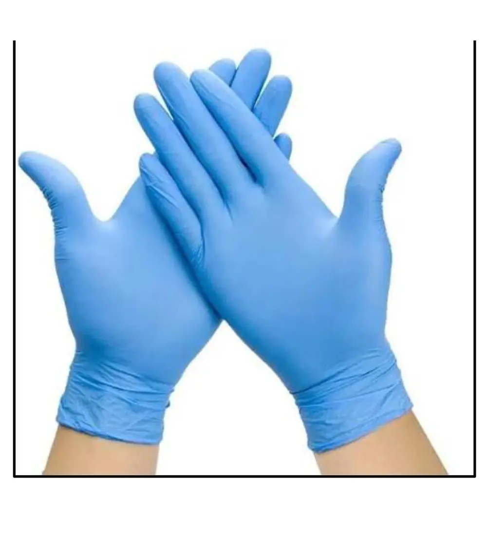 Guantes Nitrilo azul Talla M 