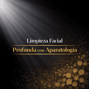 Limpieza facial profunda con aparatología