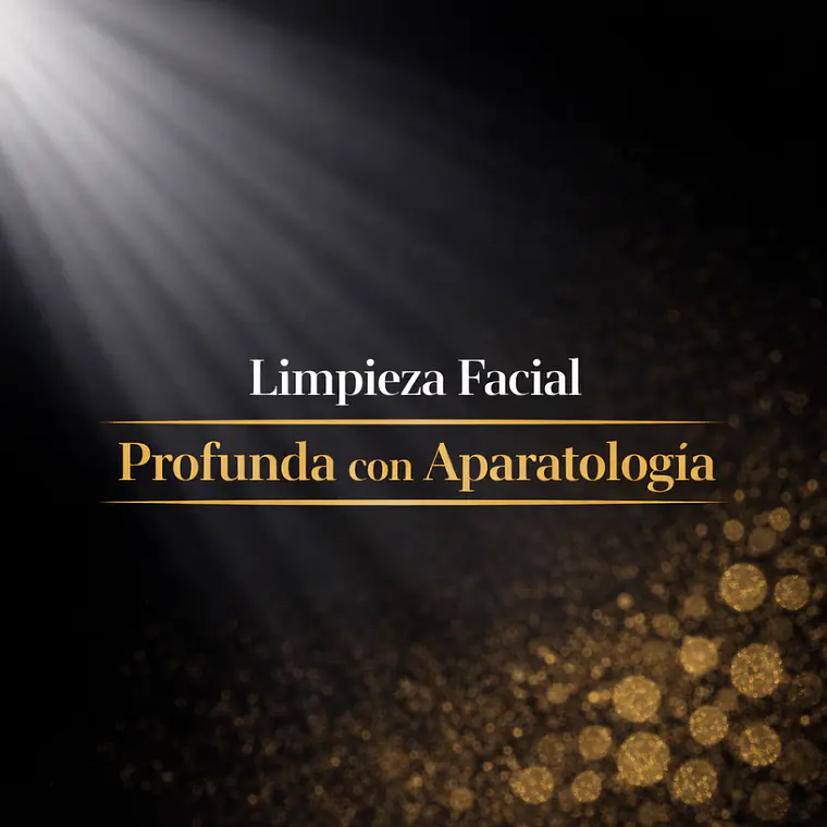 Limpieza facial profunda con aparatología 1