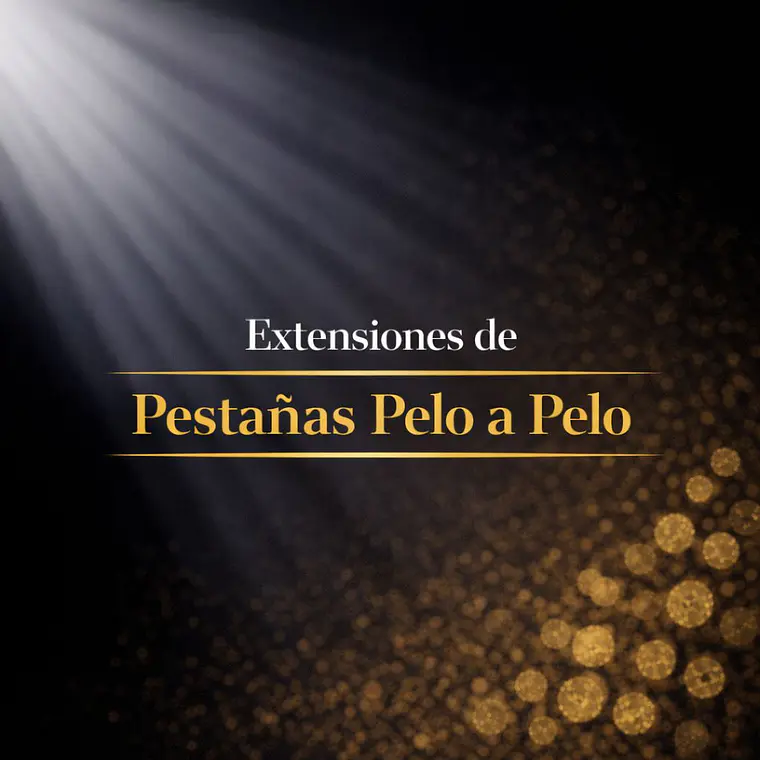 Extensiones de pestañas pelo a pelo 1
