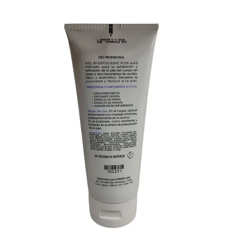 Gel Bi-Exfoliante Plus 200 ml 2