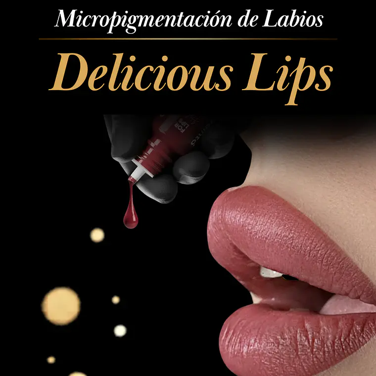  Curso de Micropigmentación de labios Deliciuos lips 1