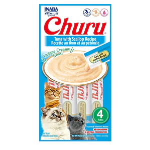 Churu Gato Atún con Ostión, 4 Tubos