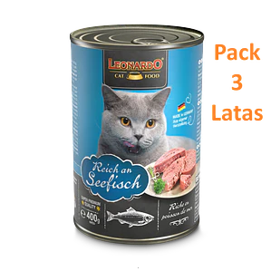Leonardo Pack 3 Latas Pescado 400 Gramos