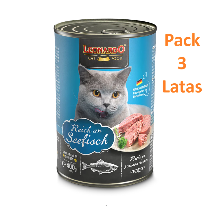 Leonardo Pack 3 Latas Pescado 400 Gramos 1