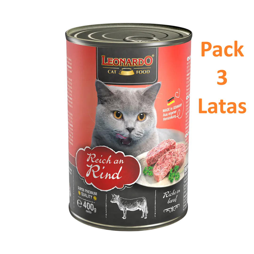 Leonardo Pack 3 Latas Pato 400 Gramos 1