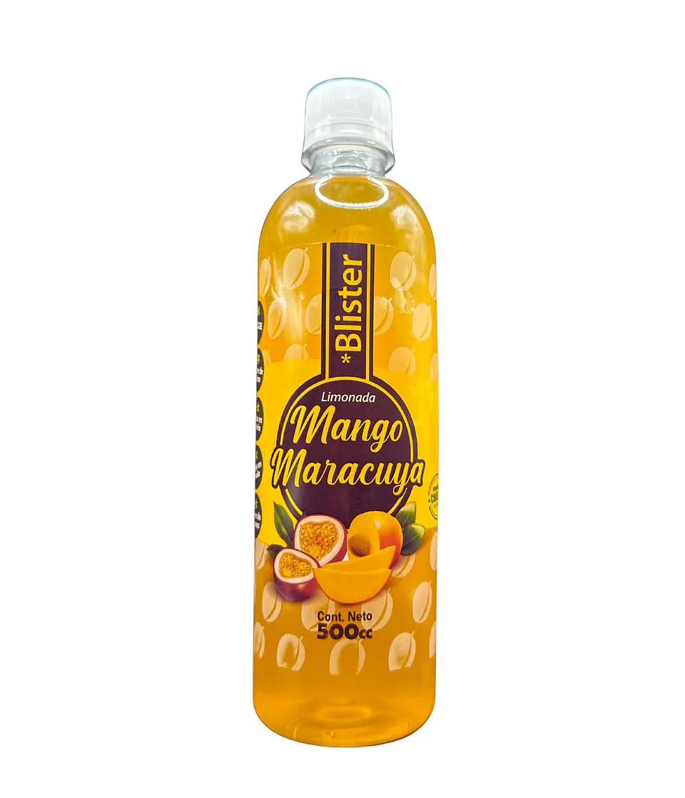 Pack 6 Botellas 500cc Limonada Mango Maracuyá  1