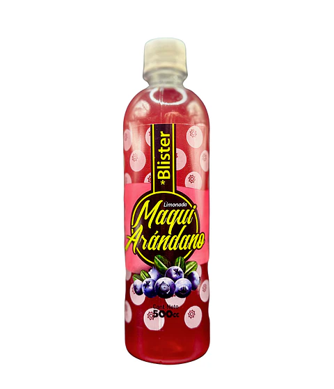 Pack 6 Botellas 500cc Limonada Maqui Arándano