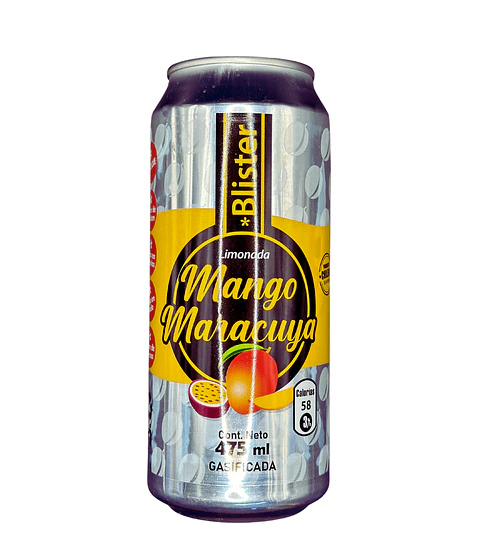 Pack 12 unidades Limonada Mango Maracuyá 475ml
