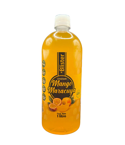 Pack Limonada Mango Maracuyá 1 litro 6 unidades
