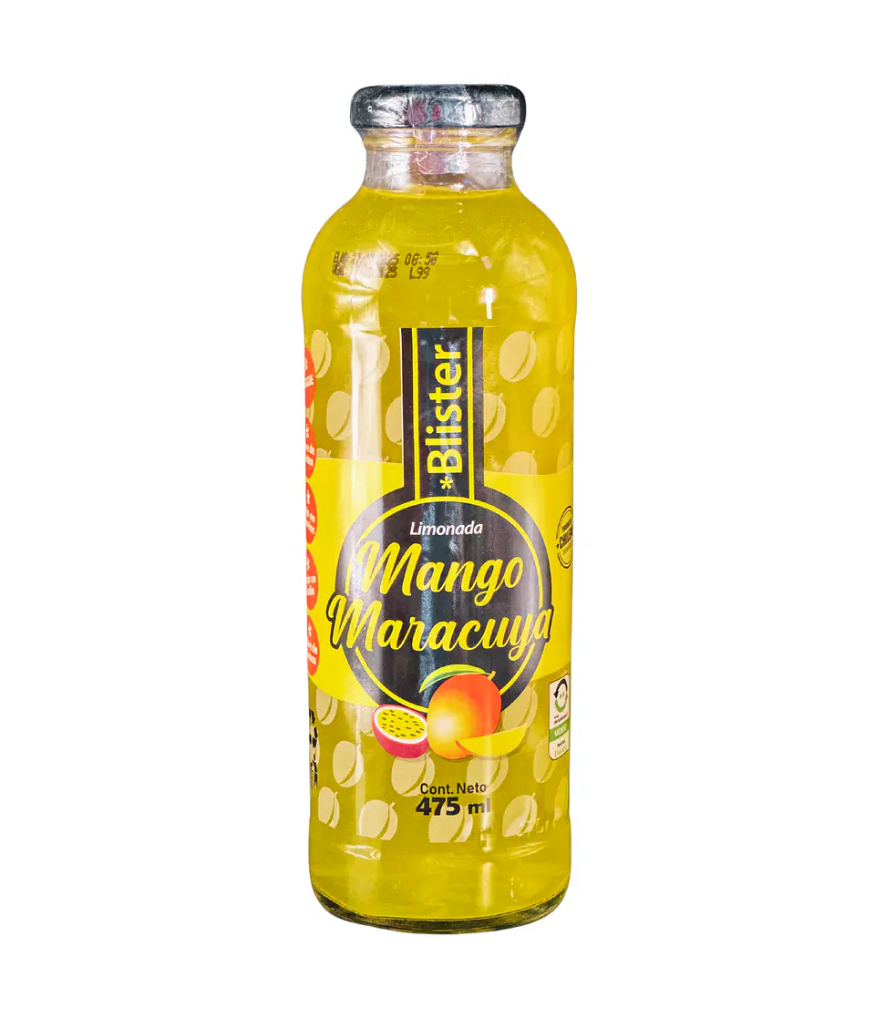 Pack  Limonada Mango Maracuyá Vidrio 475 ml 12 unidades 1