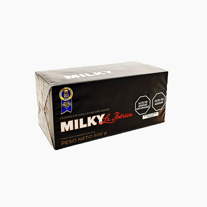 Milky La Ibérica Barra x 50g cjax10und 2
