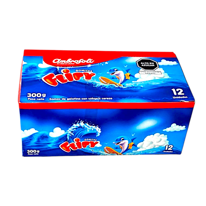 Caja de Gomitas Flipy Ambrosoli (12 sobres) 1