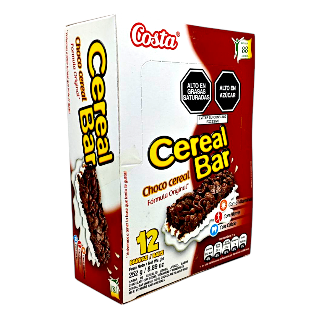 Cereal bar caja x 12 und 3
