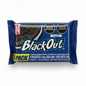 Galletas Black Out (6 unidades)