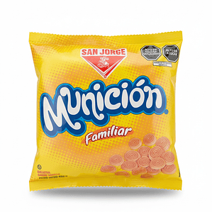 Galletas Munición Sabor Vainilla San Jorge Bolsa De 450g