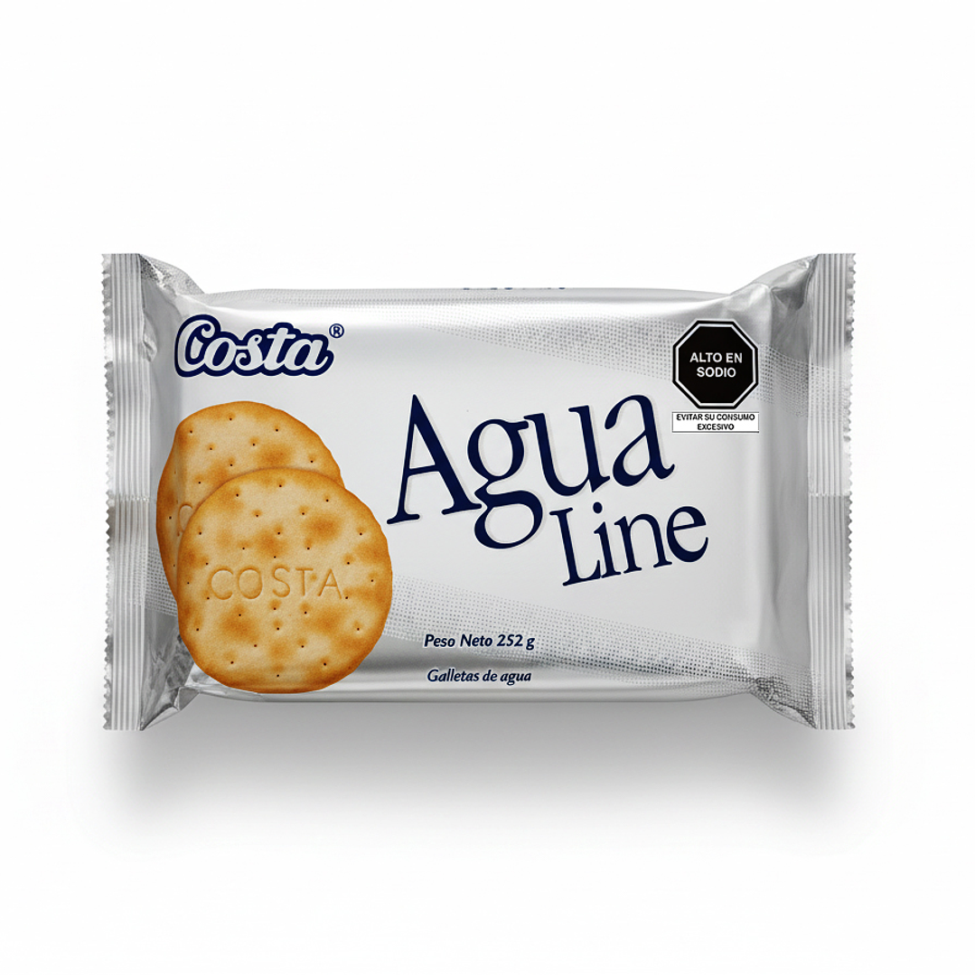 Paquete de Galletas Agua Line Costa (6 unidades) 1