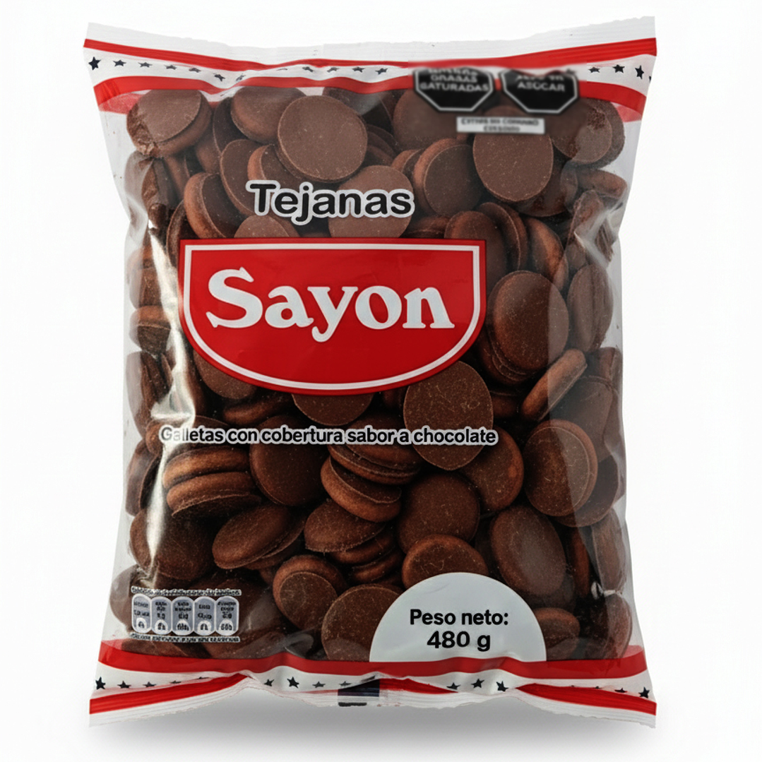 Galletas Tejanas Sayon  bolsa x 480 g  1
