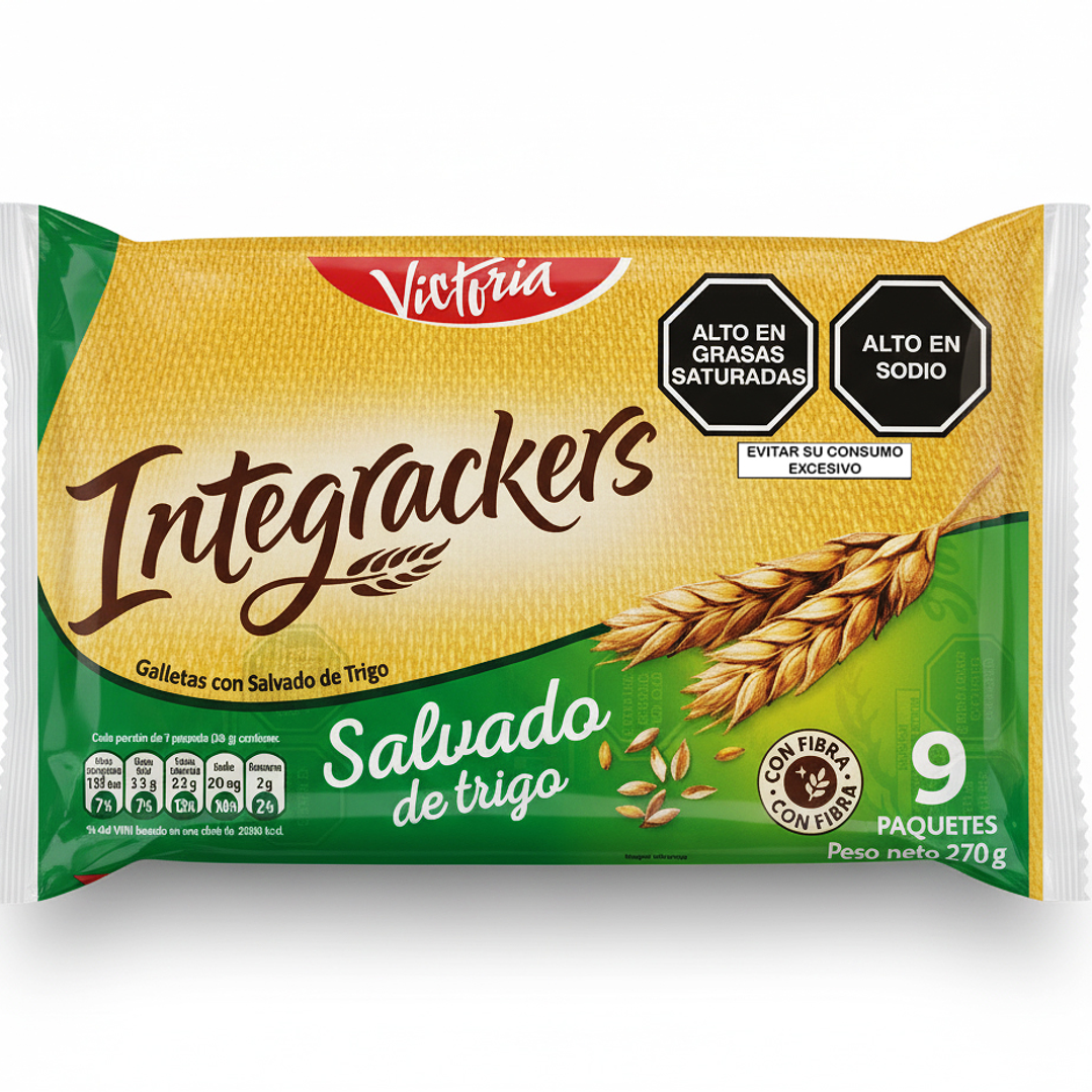 Galletas Integrales Victoria - Paquete de 9 Unidades (270g) 2