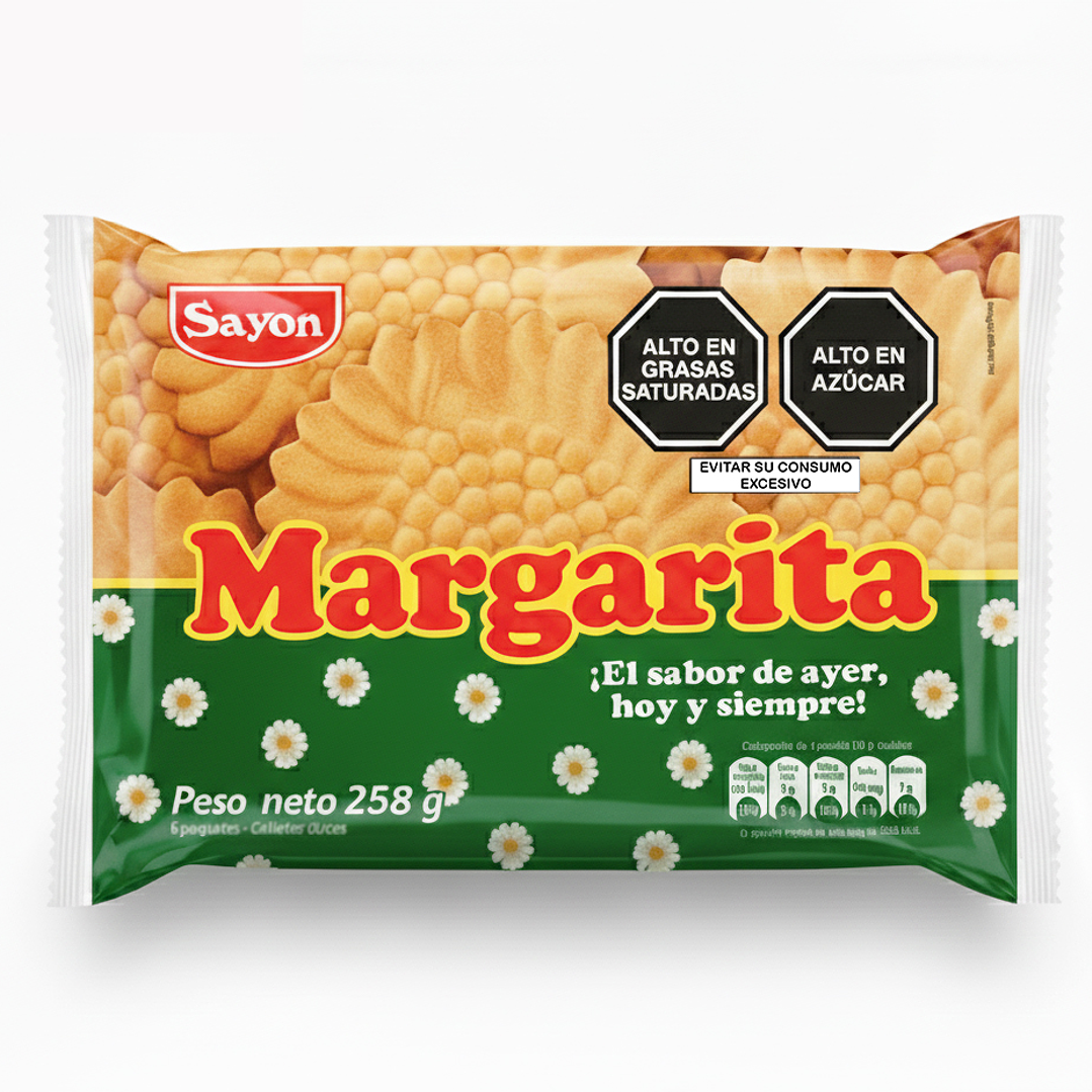 Paquete de Galletas Margarita Sayon (6 unidades) 1