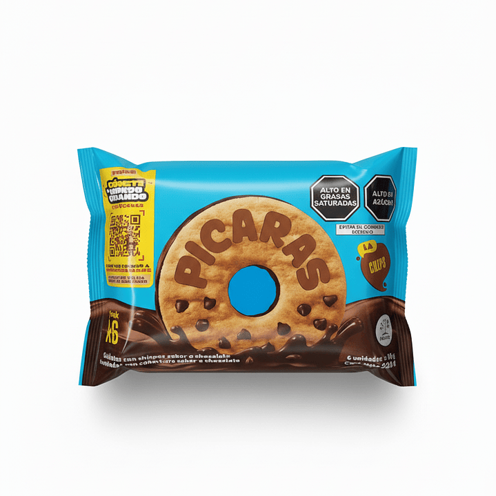 Galletas Picaras - Pack de 6 Unidades (228g) 3