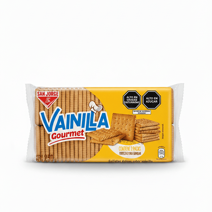Galletas Vainilla Gourmet San Jorge - Bolsa de 250g 1