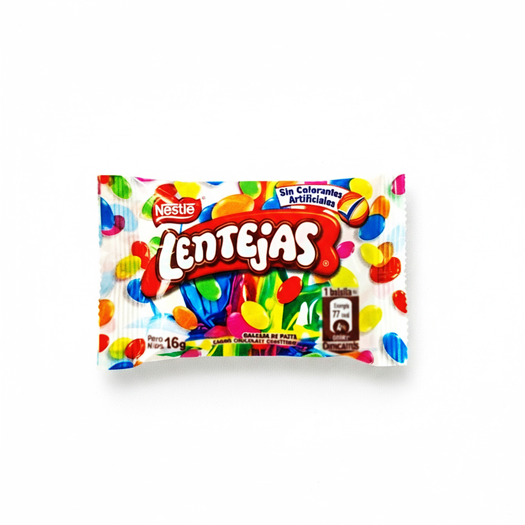Lentejas de Chocolate Nestlé - 24 Unidades (Caja x 384g) 2