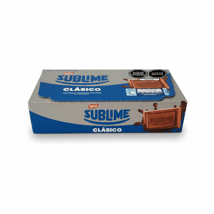 Sublime de Nestlé Clásico - 24 Unidades (Caja x 624g) 1