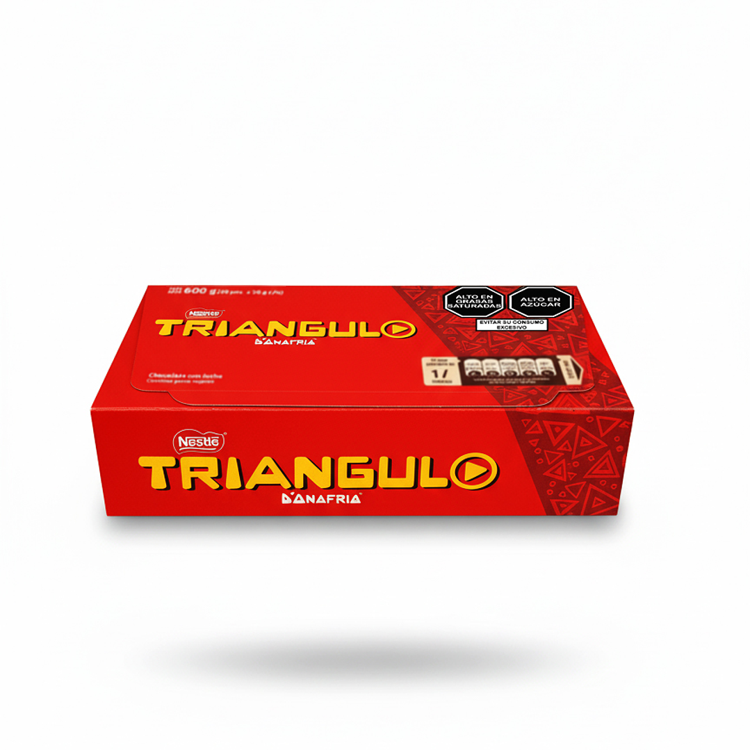 Chocolate Triángulo D'Onofrio (Leche) - 20 Unidades (Caja x 600g) 1