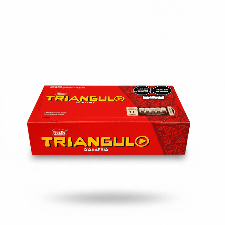 Chocolate Triángulo D'Onofrio (Leche) - 20 Unidades (Caja x 600g) 1