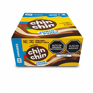 Chin Chin Choco Punch - 24 Unidades (Caja x 312g)