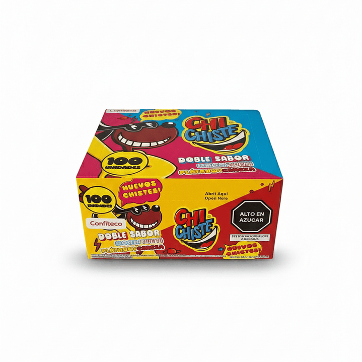 Chi Chistes - 100 Chicles (400g) | Sabores Frutales 1