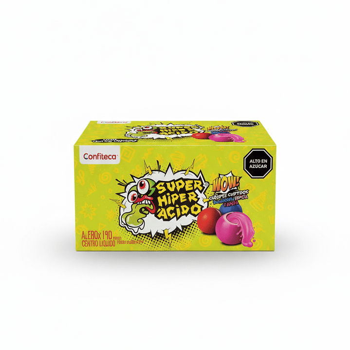 hicles Super Hiper Ácido Confiteca - 40 Unidades (280g) 1