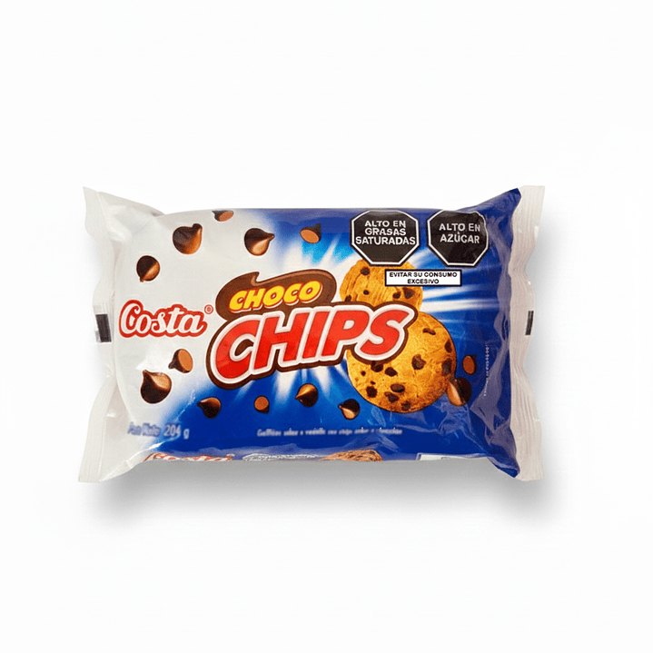 Paquete de Galletas Choco Chips Costa (6 unidades) 1