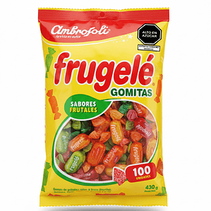 Gomitas Frugelé Ambrosoli pack x 100 unidades
