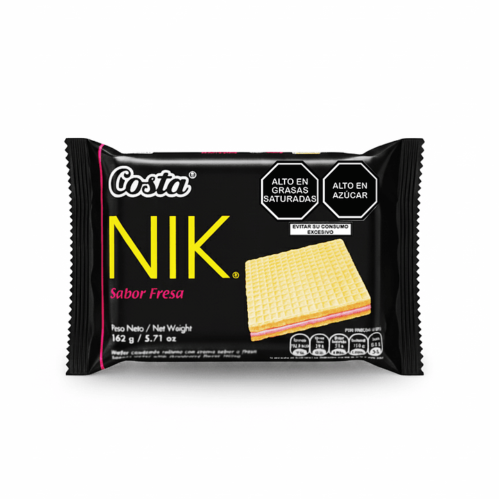 Galletas Wafer Nik Costa (6 unidades) 2