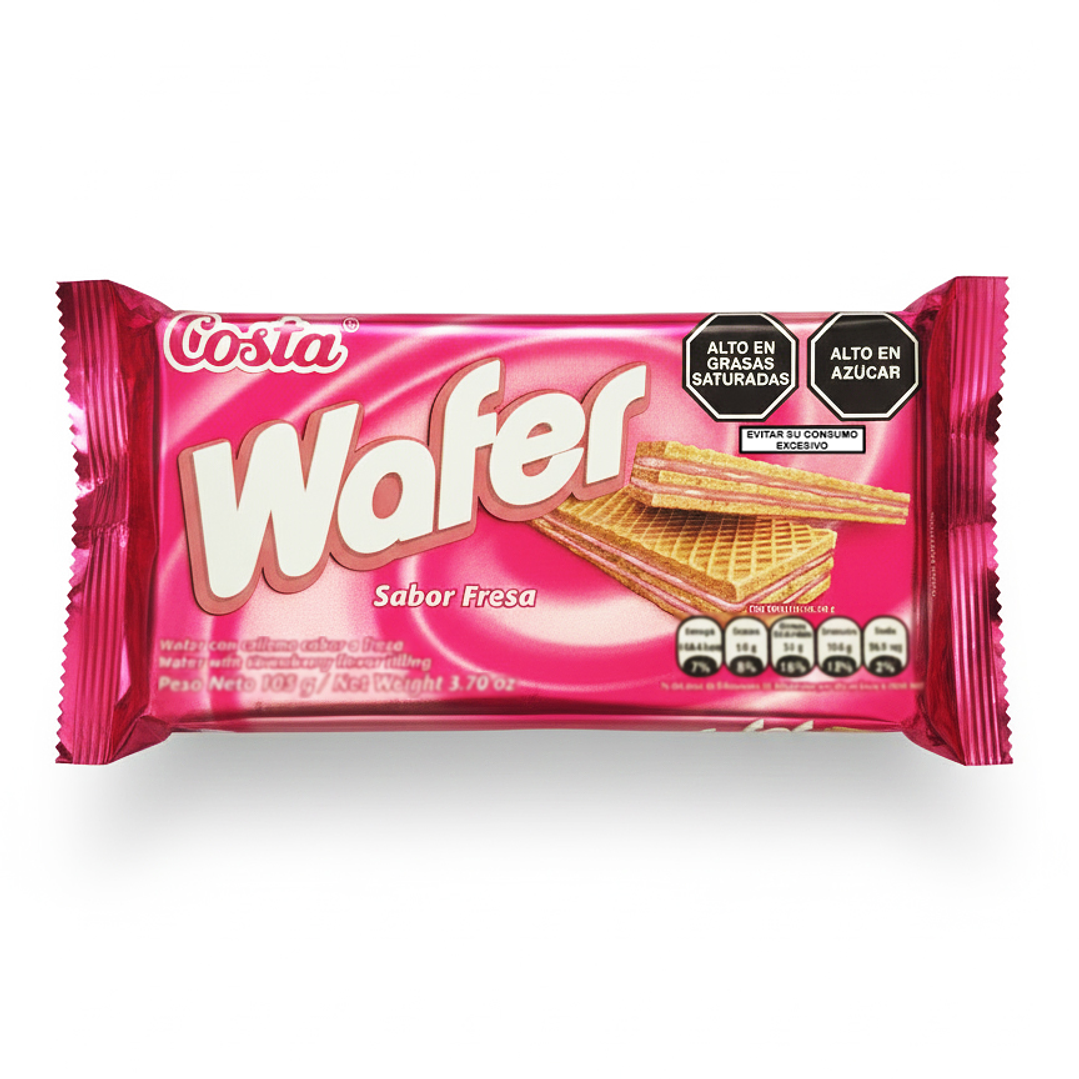  Wafer Costa 105 g - UNIDAD 2