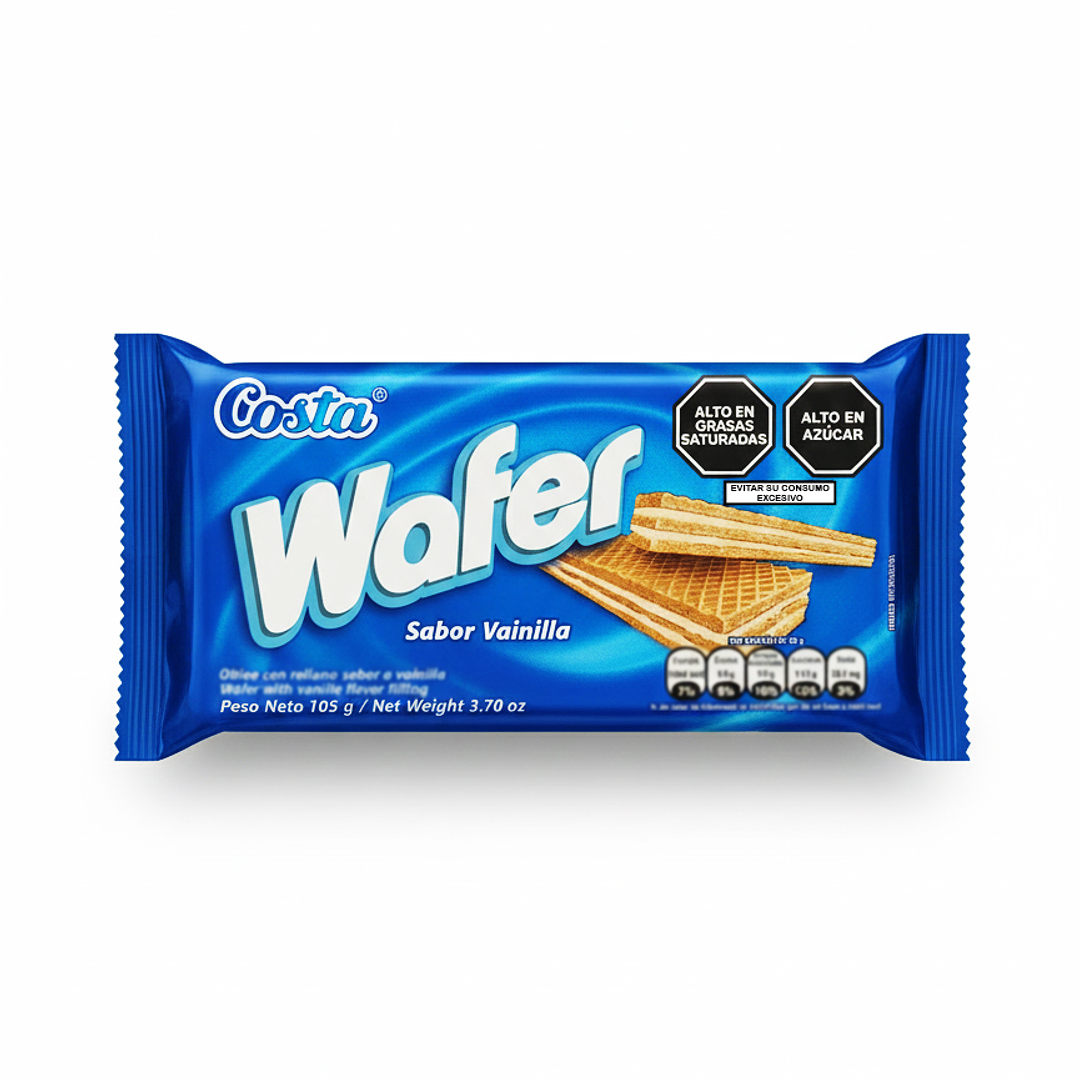  Wafer Costa 105 g - UNIDAD 3