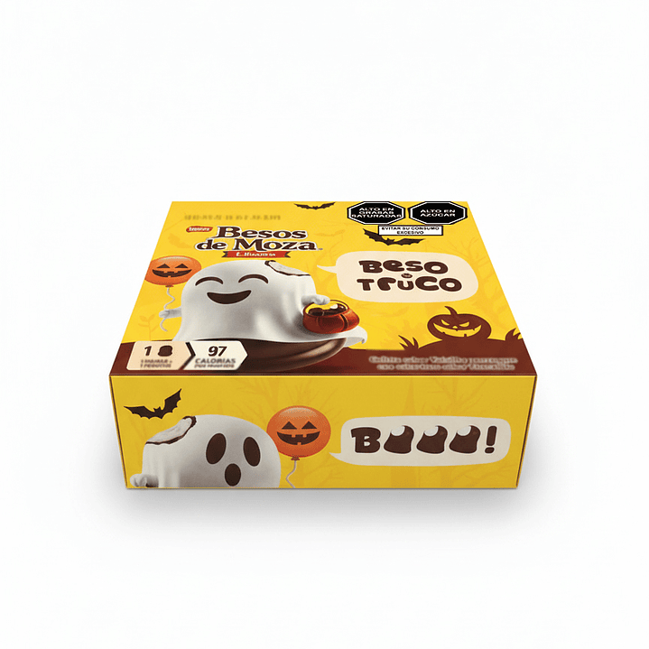 Besos de Moza Clásico Nestlé - 9 Unidades (216g) 1