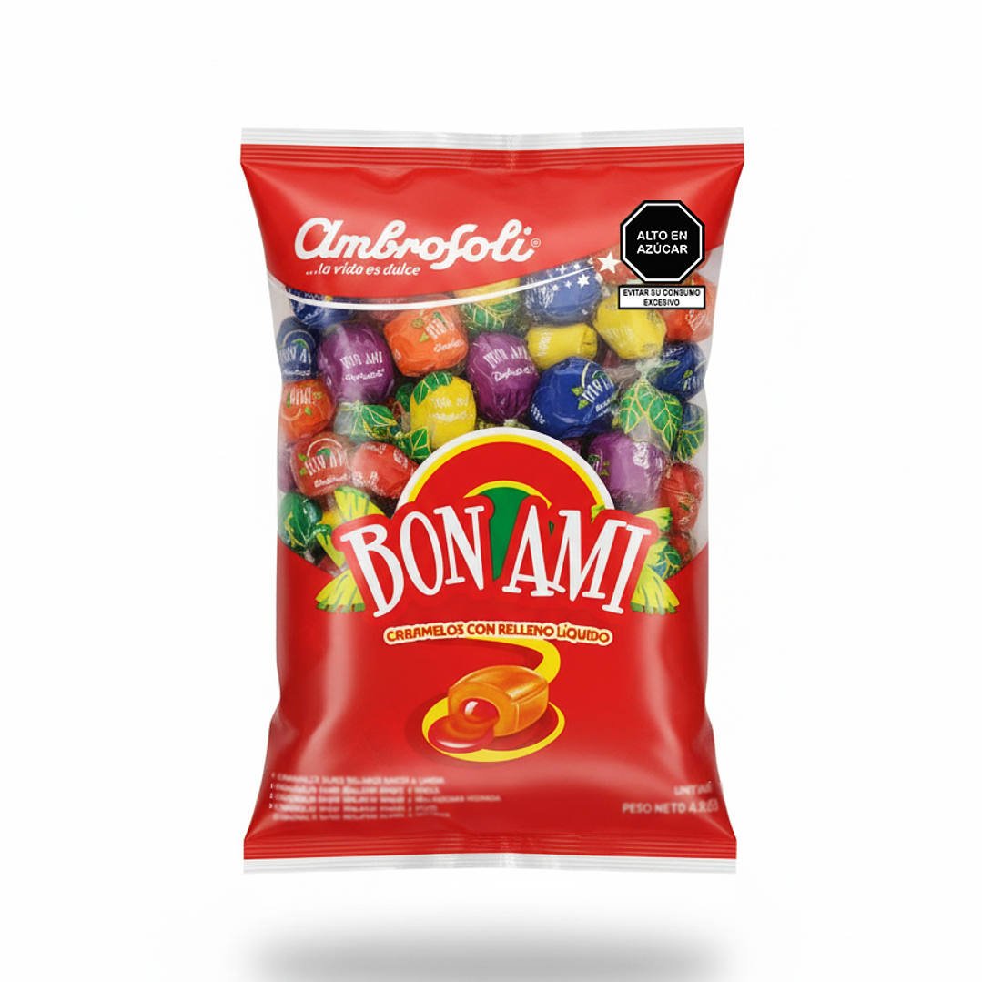 Bolsa de Caramelos Bon Ami Ambrosoli (100 unidades) 1