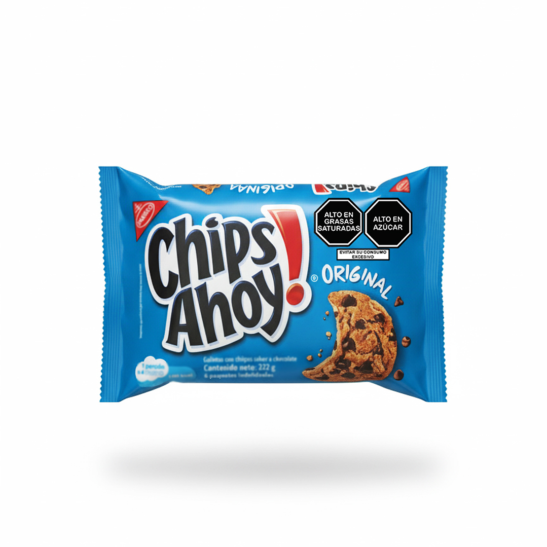 Galletas Chips Ahoy  - Paquete De 6 Unidades (222g) 1
