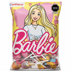 Globo Pop Barbie Confiteca x 24 und