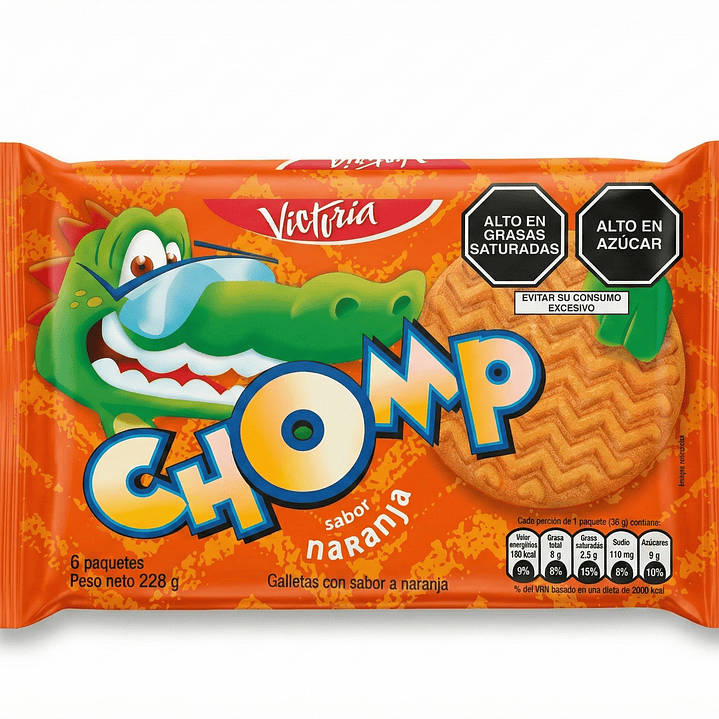 Galleta Chomp pack x 6 und  1