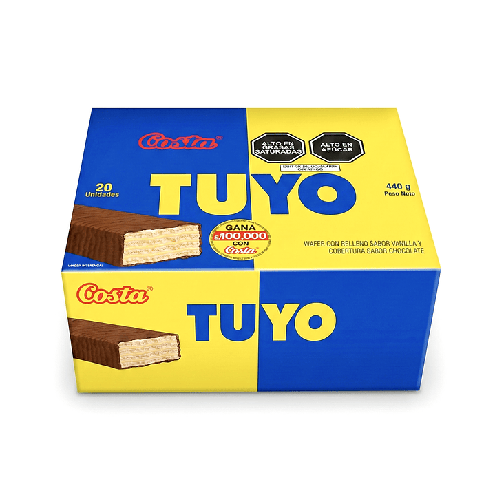 Tuyo Costa caja x 20 unidades  1
