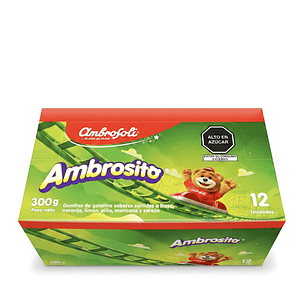 Caja de Gomitas Ambrosito (12 sobres)