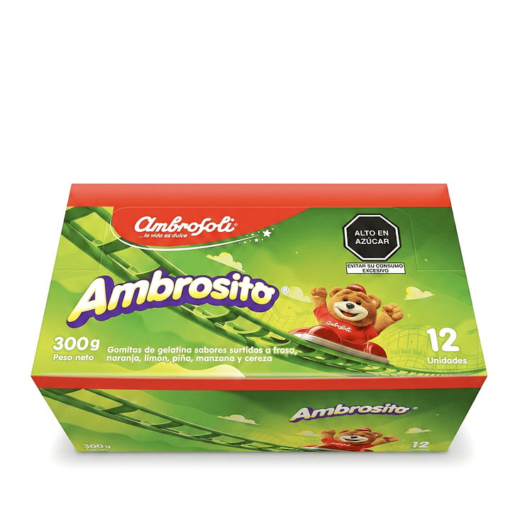 Caja de Gomitas Ambrosito (12 sobres) 1