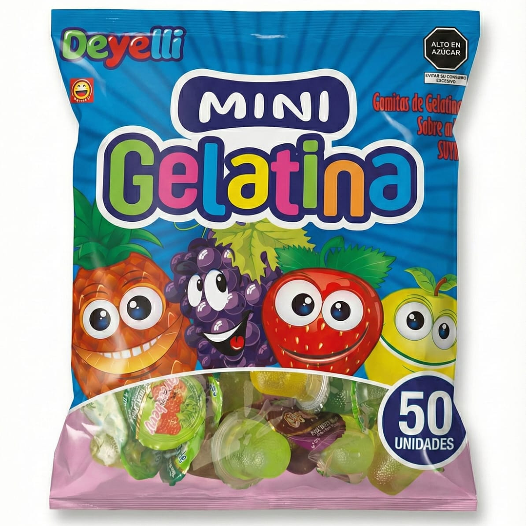Mini Gelatinas Deyelli (50 unidades) 1