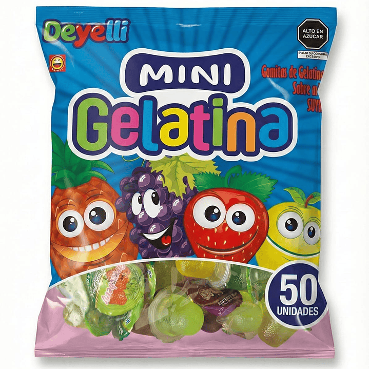 Mini Gelatinas Deyelli (50 unidades) 1